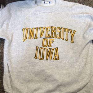 University of Iowa sweatshirt