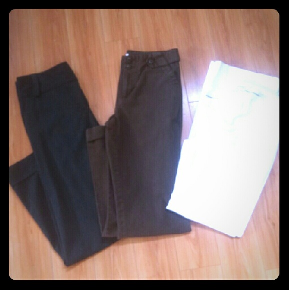 FINAL PRICE Lot of 3 dress pants, minor flaws