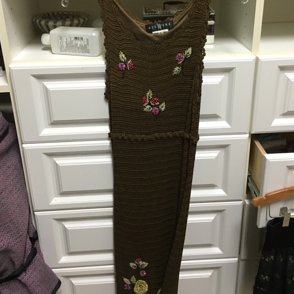 Perfect summer wedding dress by sue Wong.