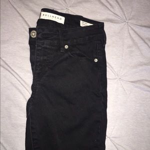 Pacsun bullhead black skinny jeans