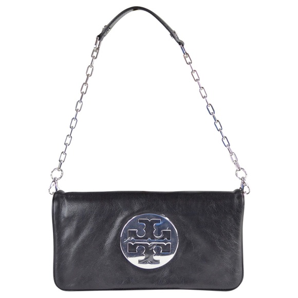 Tory Burch Leather Reva Clutch