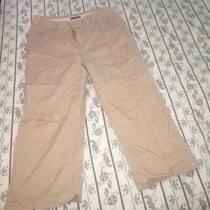 Khaki Capri pants