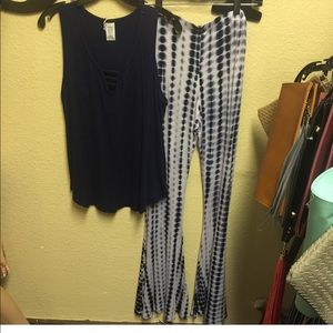 2 Piece Set Tye Dye