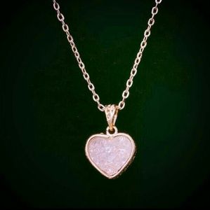 Crystal Heart Fashion Necklace