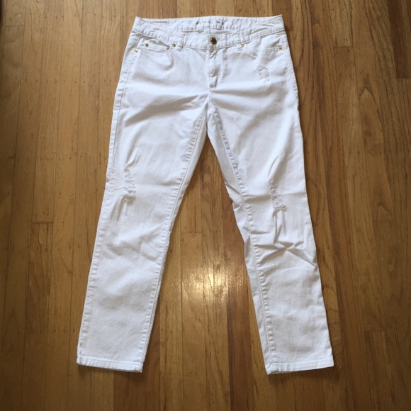 MICHAEL KORS distressed denim
