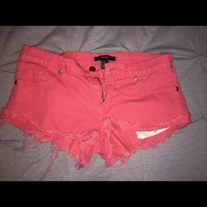 Forever 21 pink shorts