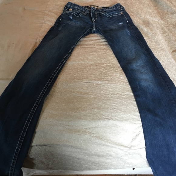 Big star sweet boot ultra low rise jeans size 27xL