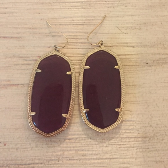 Kendra Scott Jewelry - Maroon Danielle Kendra Scott Earrings