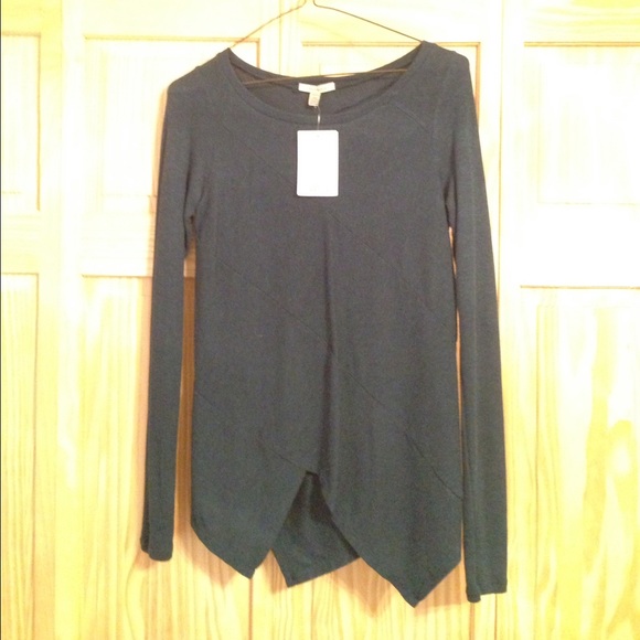 Anthropology Bordeaux Teal top