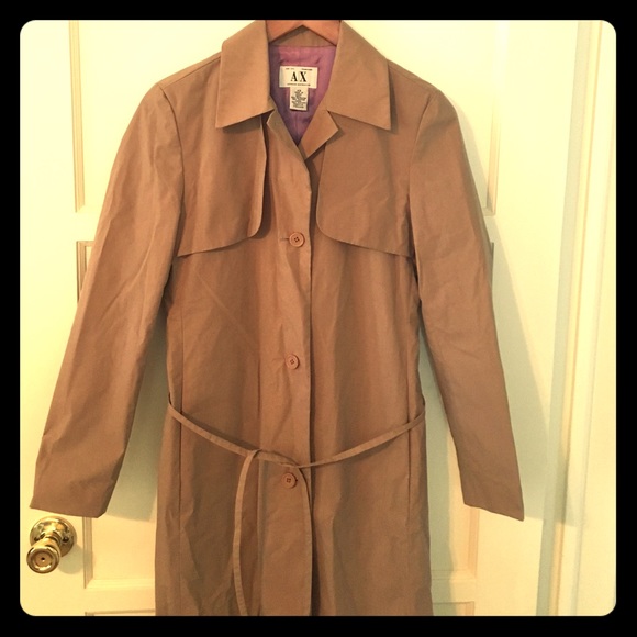 Armani Exchange Trench Coat XS