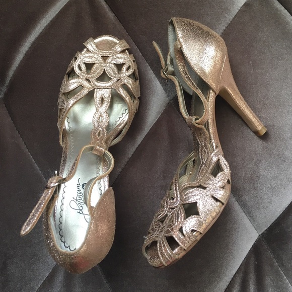 Rose Gold Heels Brass Plum