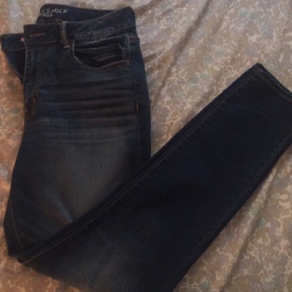 High rise american eagle jeans