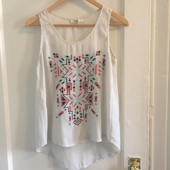 Tops - 🌈Aztec sheer top