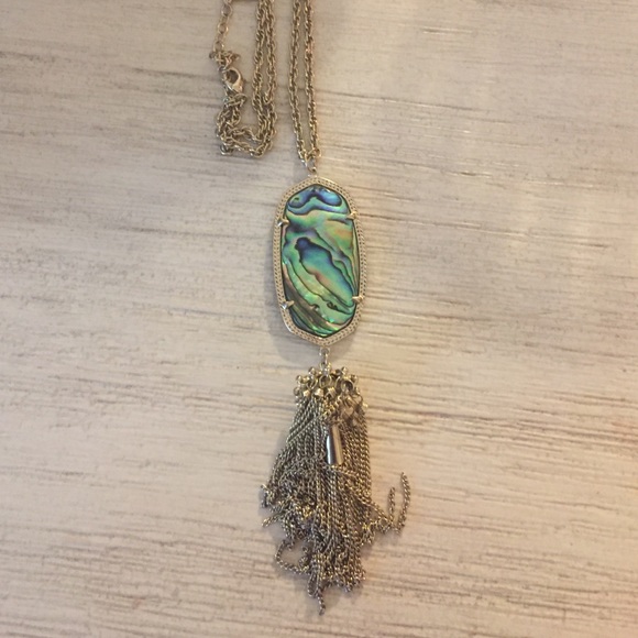 Kendra Scott Jewelry - Abalone Shell Rayne Necklace - KS