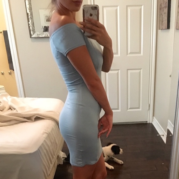 Baby blue bodycon!
