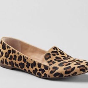 Cheetah Calf Hair Loafers size 7