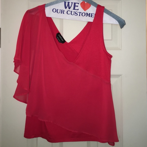Red blouse
