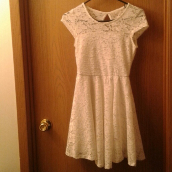 Off white lace dress