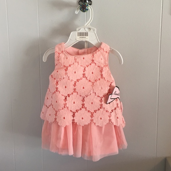 Baby pink ADORABLE dress with pantaloons