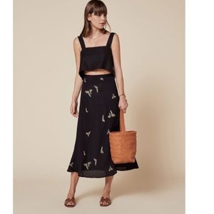🎉🎉SALE🎉🎉 Reformation bea skirt in tui