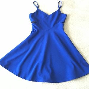 ‼️SOLD‼️Material Girl Royal Blue Dress