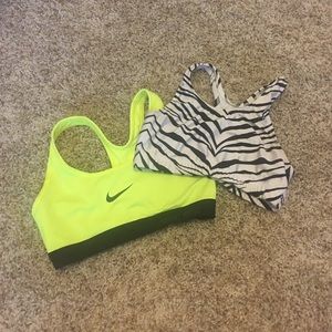 Super cute SPORTS BRAS.