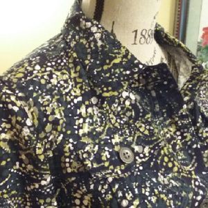 Christpher & Banks Green/Lime Green Jacket