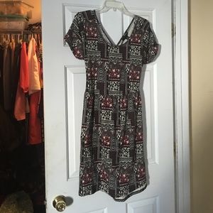 Forever 21 tribal print dress
