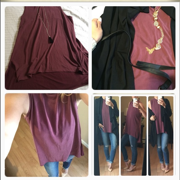 Last one🍁Mauve/wine top🍁 - Picture 2 of 3