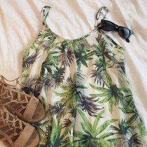 Tobi midi Palm dress