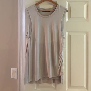 Stone color sleeveless top from All Saints