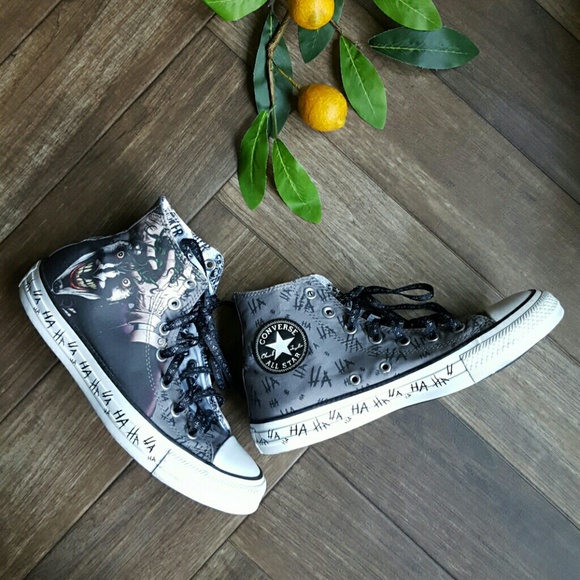 The Joker Converse Sneakers