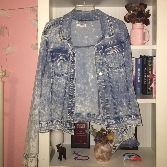 Distressed grunge vintage jacket