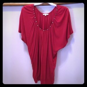Blouse with bling