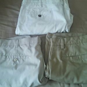 Men's flat front shorts, cotton