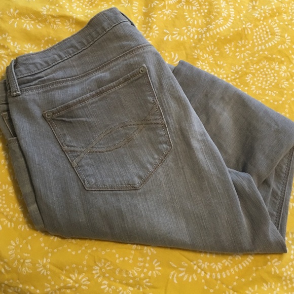 Gray Abercrombie jeans