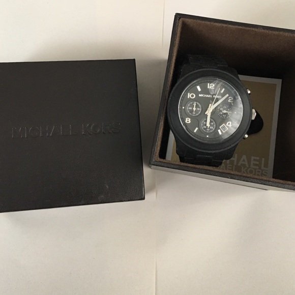 Michael kors black watch main image 2