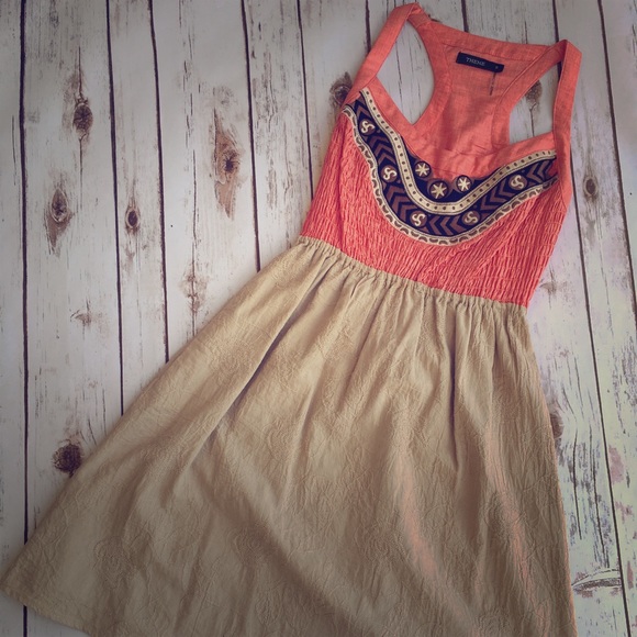 Beautiful embroidered Theme dress