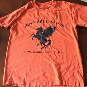 Camp half blood Percy Jackson t shirt kids medium