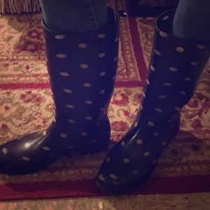 Stylish rain boots