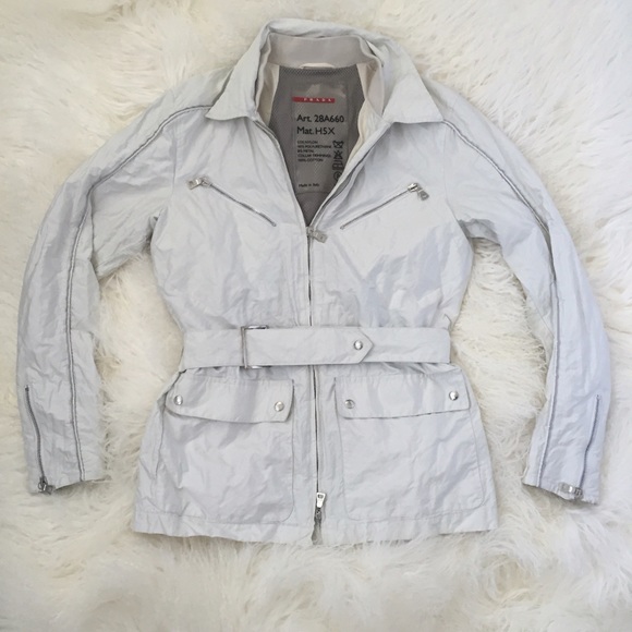 lightweight belted jacket