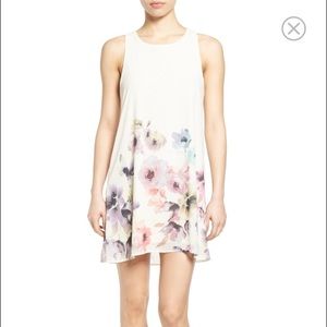 Floral print swing dress, Nordstrom jella c.