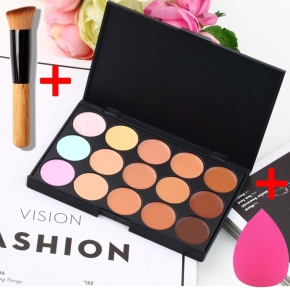 Palette, brush, and blender!