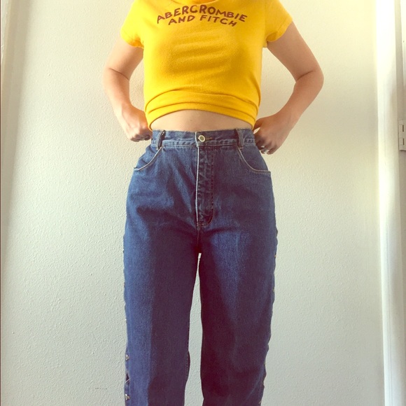 Vintage high wasted denim