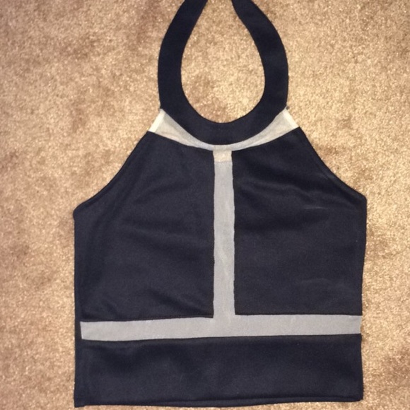 Halter crop top