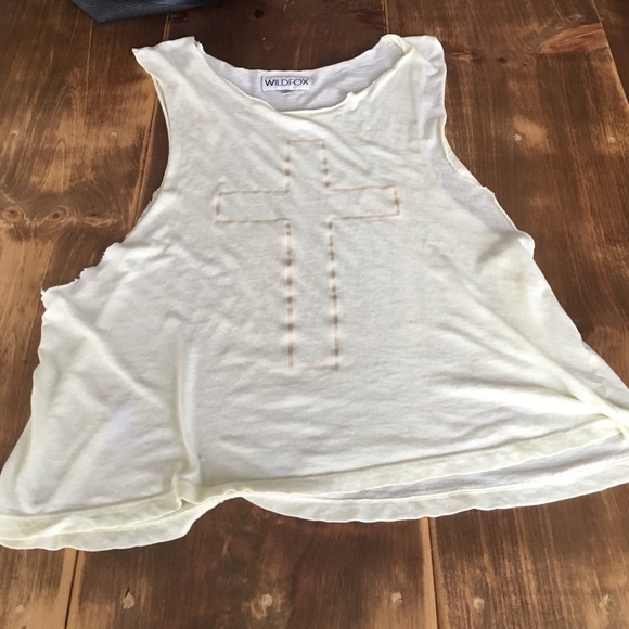 Wildfox cutout tank top