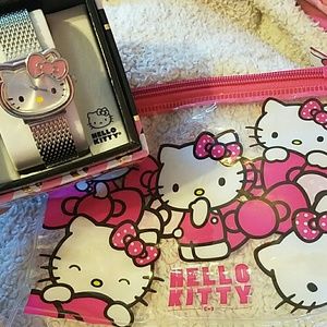 Hello Kitty Watch and Pencil Pouch