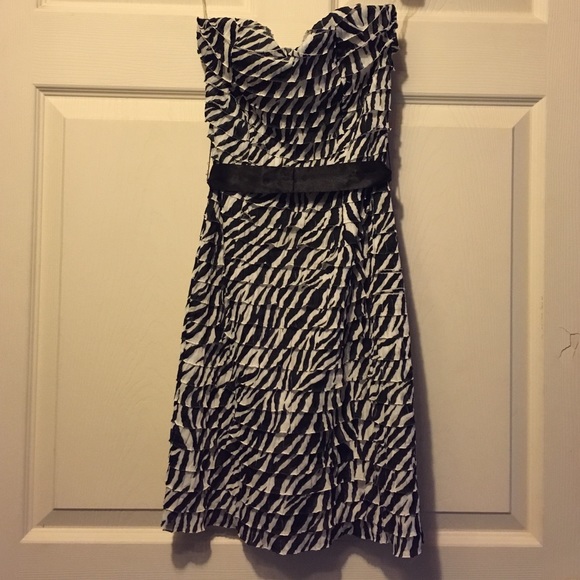 Zebra Bodycon Dress