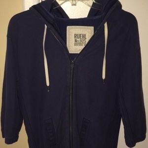 Great quality quarter sleeve zip up hoodie