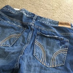 Hollister Jeans - CUSTOM distressed boyfriend jeans. Hollister Jeans - CUSTOM distressed boyfriend jeans.
